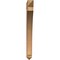 Ekena Millwork Thorton Arts & Crafts Rough Sawn Bracket, Western Red Cedar, 4"W x 30"D x 42"H BKT04X30X42THR03RWR - alternate 2